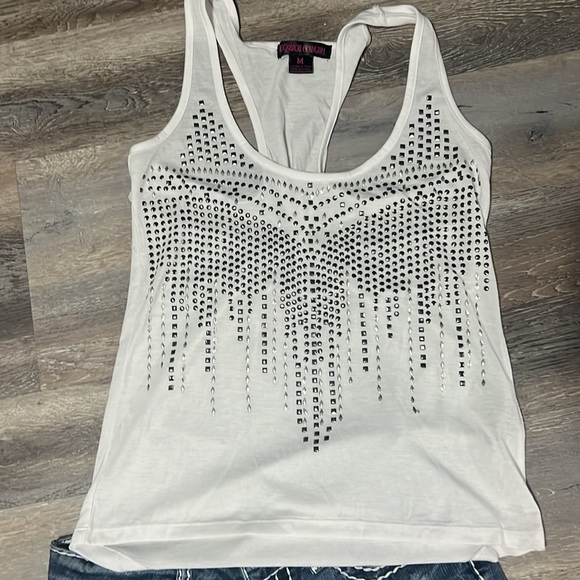 Rock & Roll Cowgirl Tank Top - Picture 2 of 4